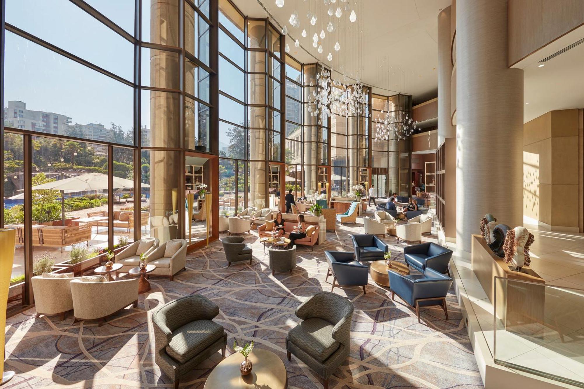 แมนดาริน โอเรียนเต็ล ซานติอาโก Hotel ภายนอก รูปภาพ The lobby of the hotel